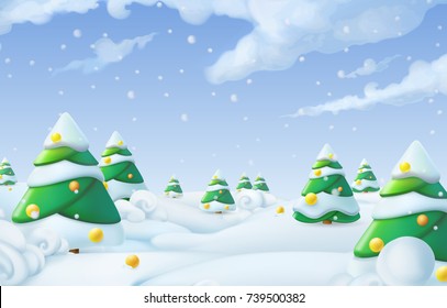 Detail Christmas Cartoon Background Nomer 15