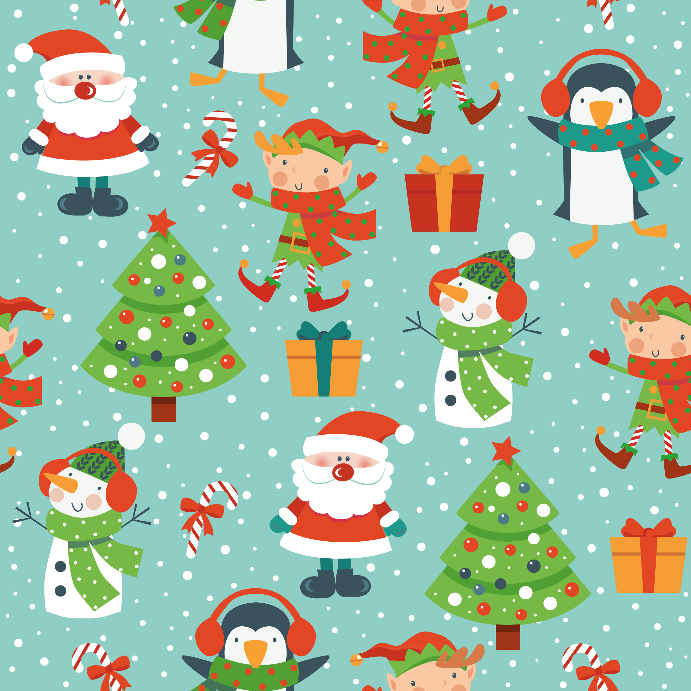 Detail Christmas Cartoon Background Nomer 39