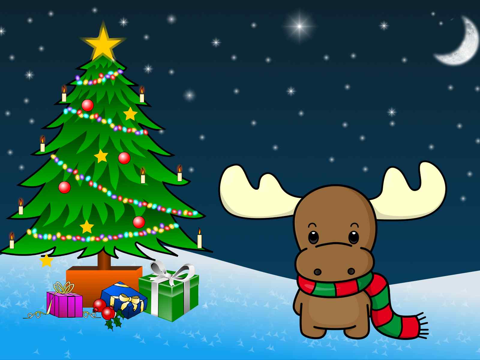 Detail Christmas Cartoon Wallpaper Nomer 22