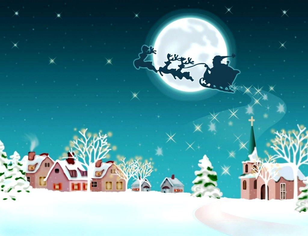 Detail Christmas Cartoon Wallpaper Nomer 43