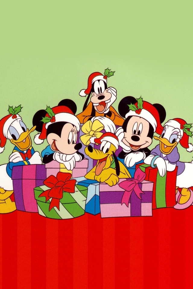 Detail Christmas Cartoon Wallpaper Nomer 56