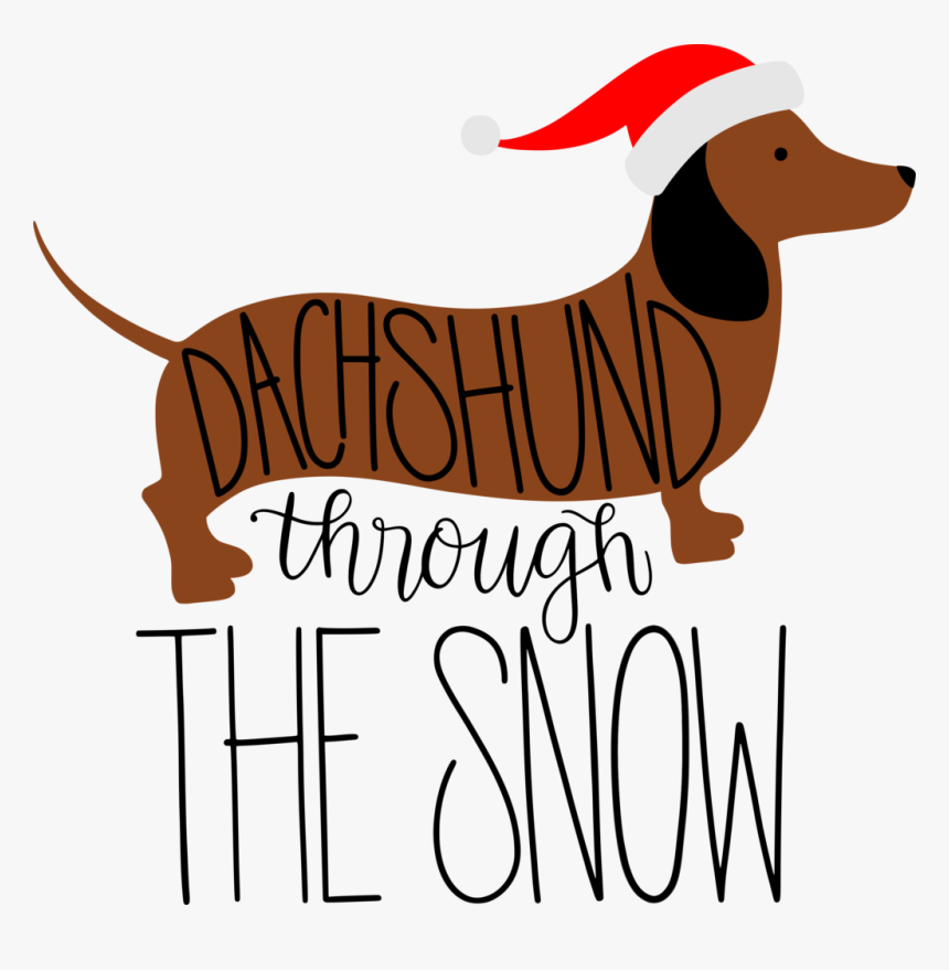 Christmas Dachshund Clipart - KibrisPDR