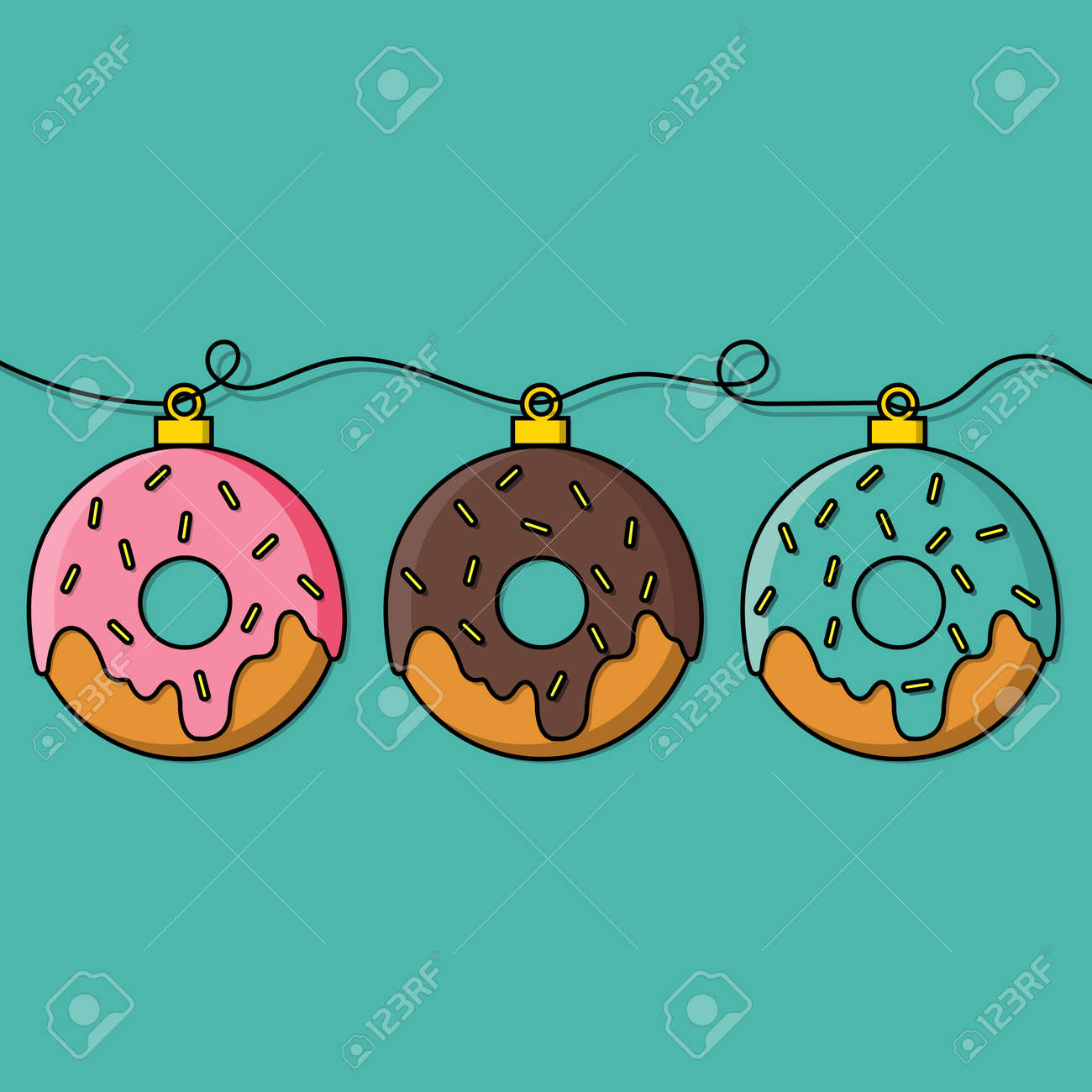 Detail Christmas Donut Clipart Nomer 18