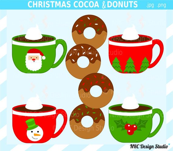 Detail Christmas Donut Clipart Nomer 25