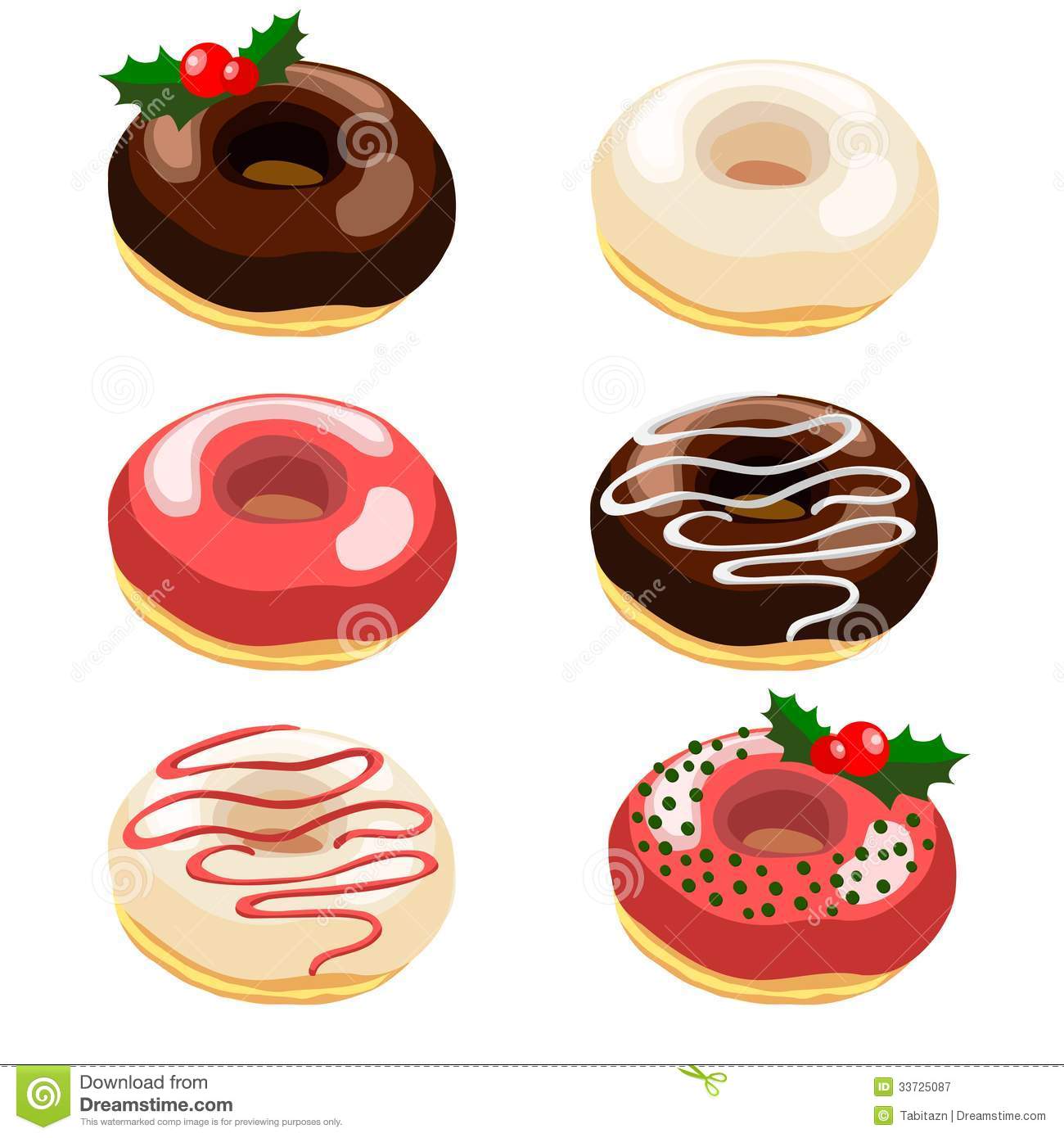 Detail Christmas Donut Clipart Nomer 26