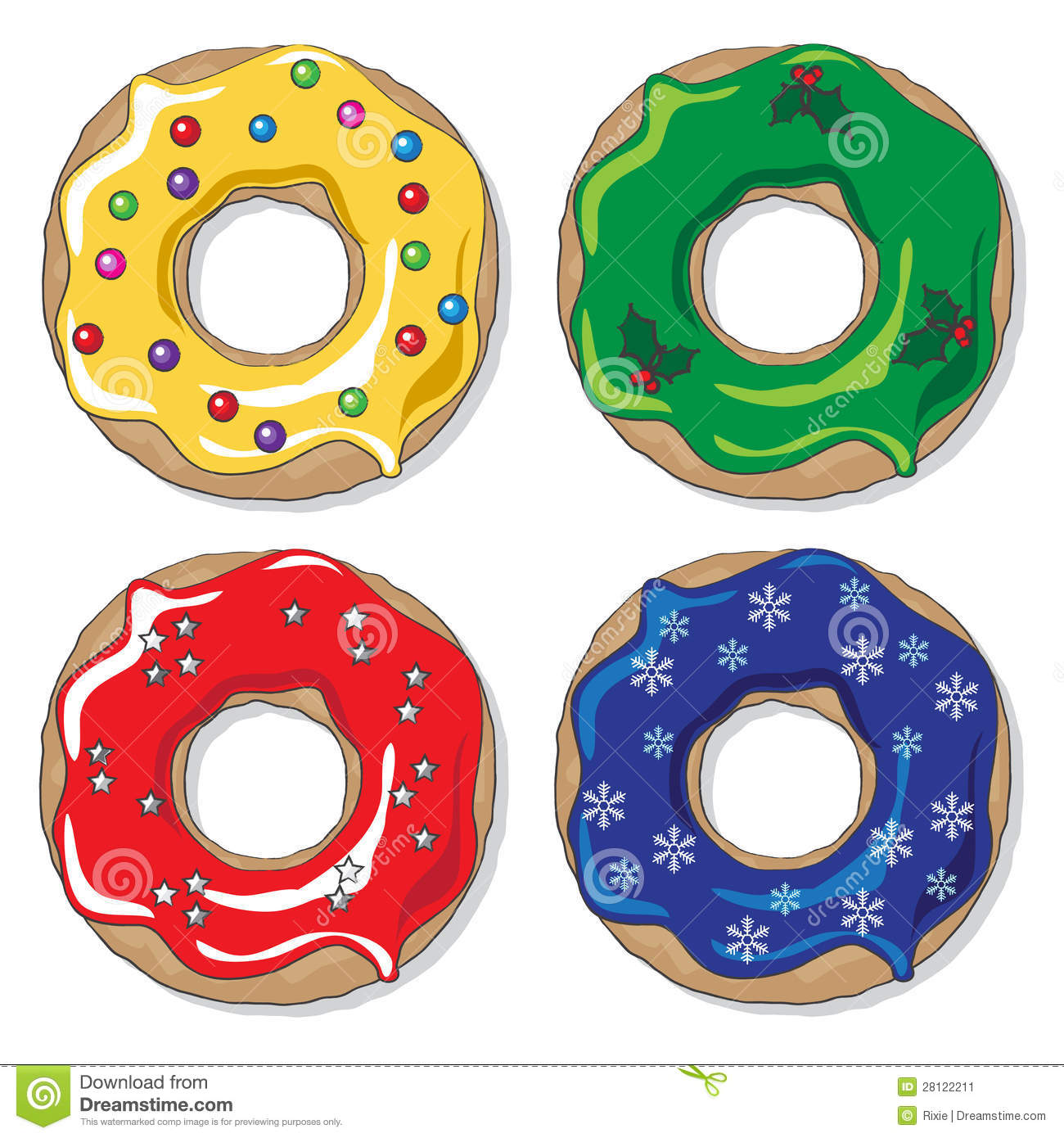 Detail Christmas Donut Clipart Nomer 32