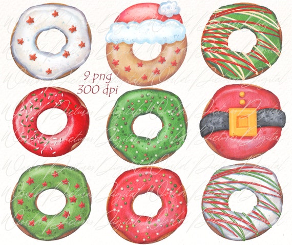 Detail Christmas Donut Clipart Nomer 40
