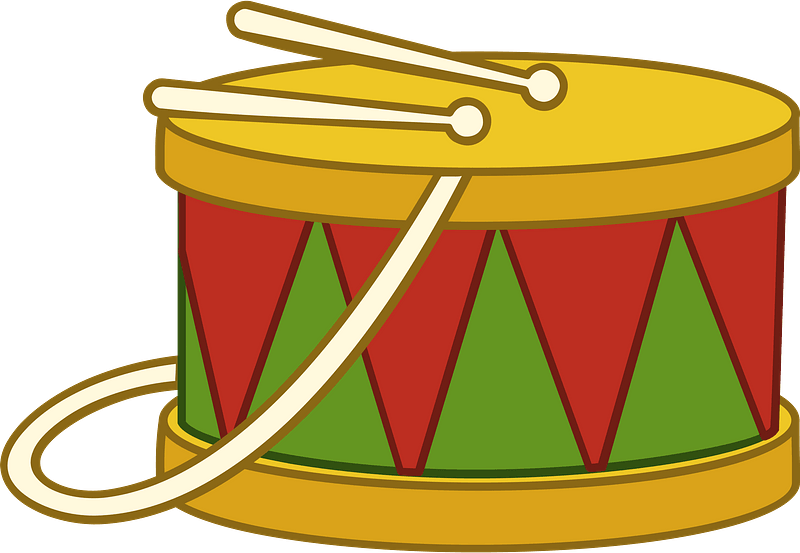 Detail Christmas Drum Clipart Nomer 33