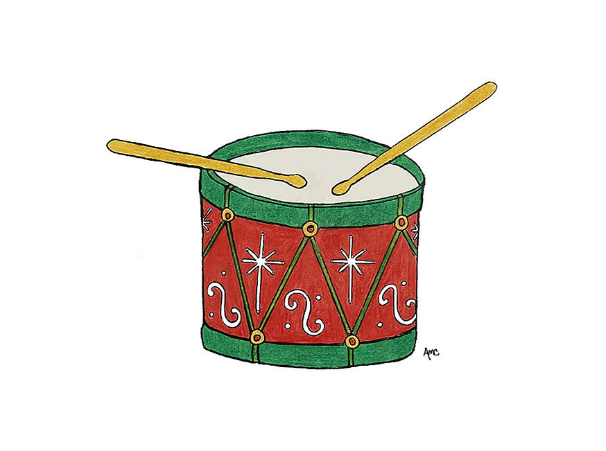 Detail Christmas Drum Clipart Nomer 5