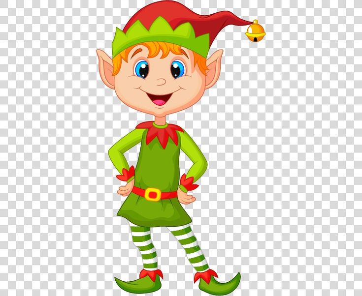 Detail Christmas Elf Clipart Nomer 10