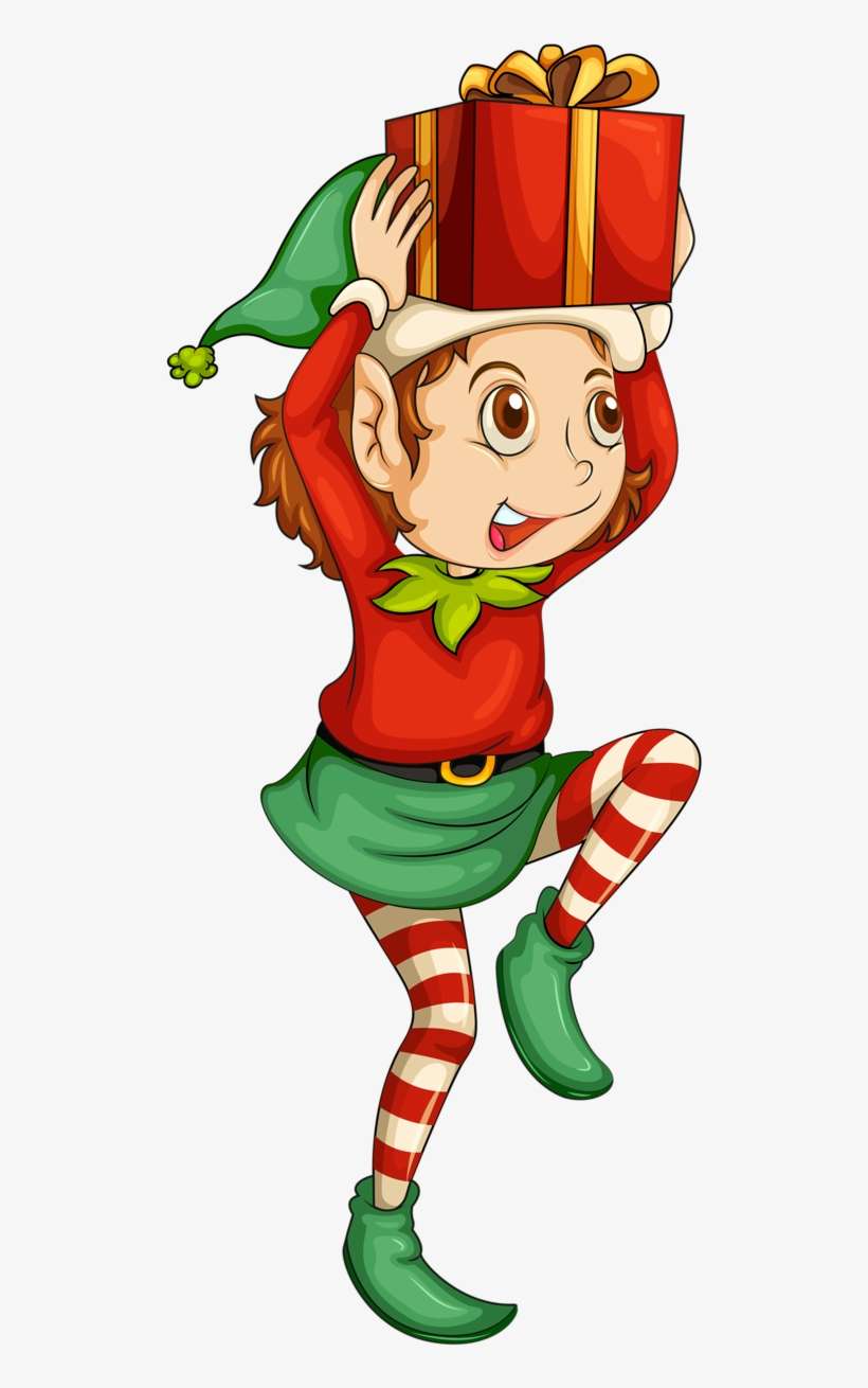 Detail Christmas Elf Clipart Nomer 24