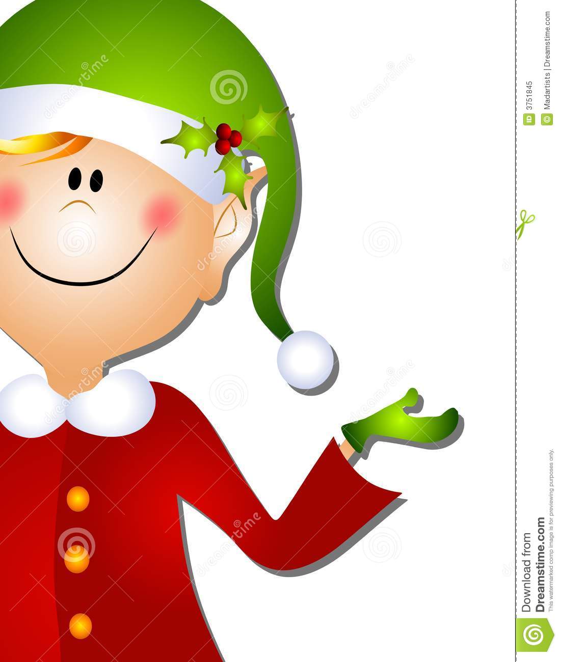 Detail Christmas Elf Clipart Nomer 48