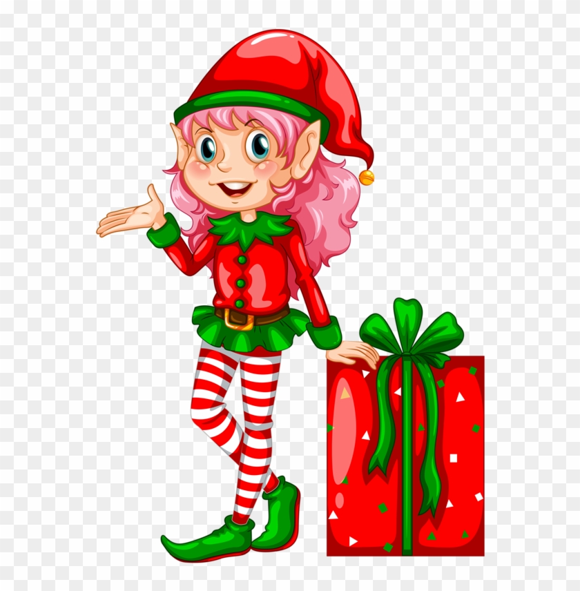 Detail Christmas Elf Clipart Nomer 57