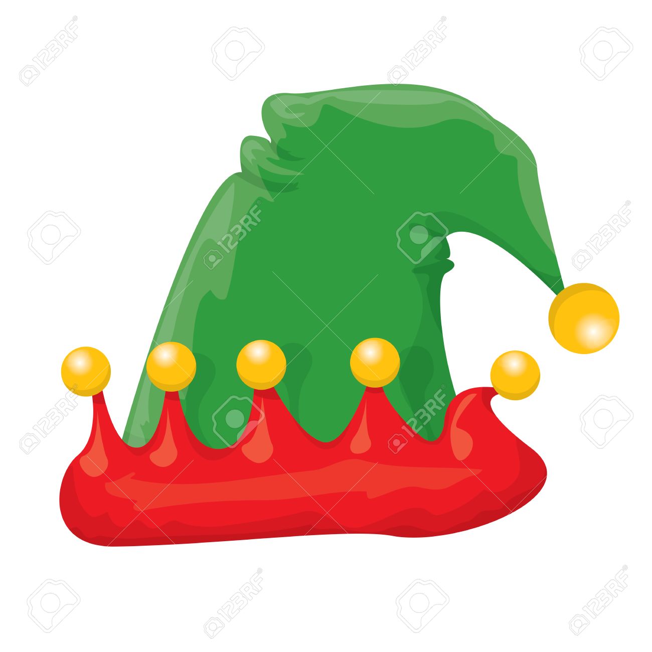 Detail Christmas Elf Hat Clipart Nomer 26