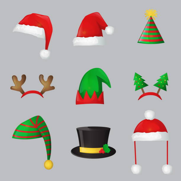 Detail Christmas Elf Hat Clipart Nomer 38