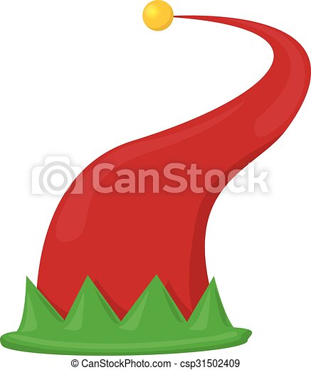 Detail Christmas Elf Hat Clipart Nomer 52