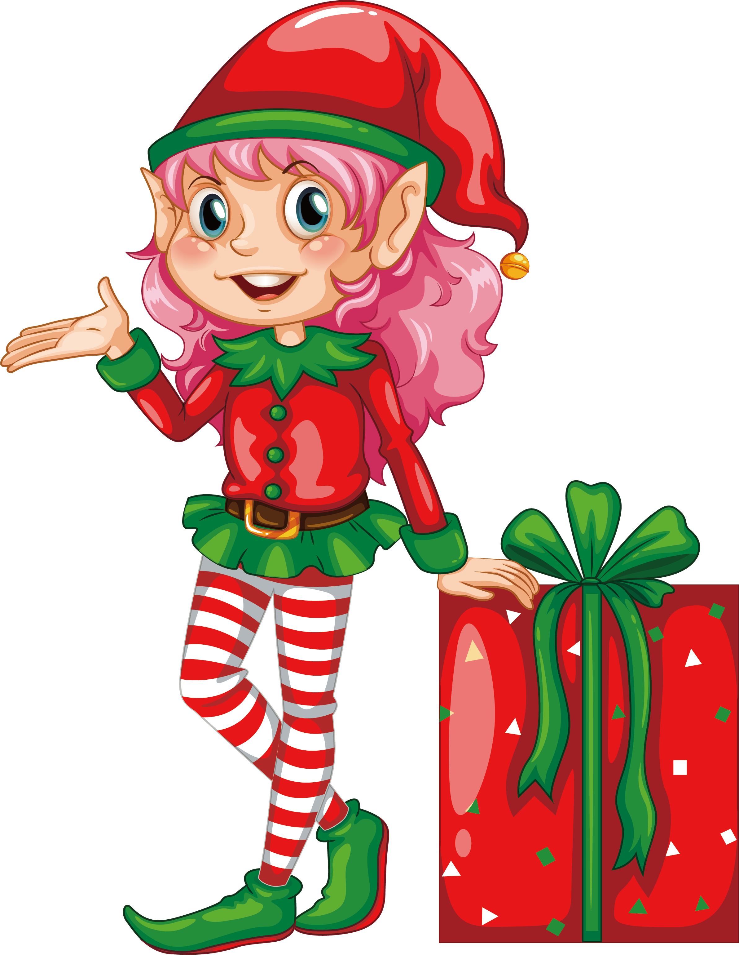 Detail Christmas Elf Png Nomer 16