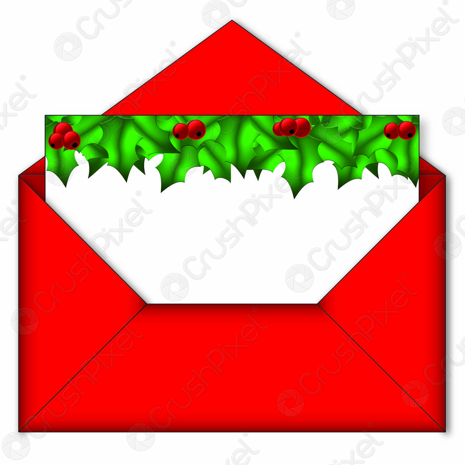 Detail Christmas Envelope Clipart Nomer 23