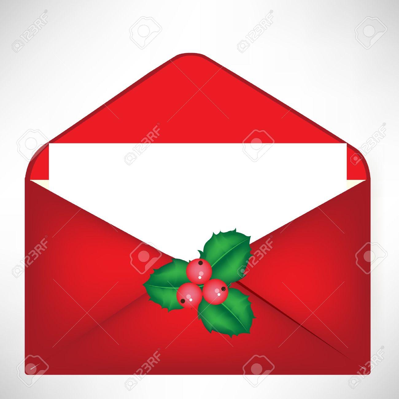 Detail Christmas Envelope Clipart Nomer 4