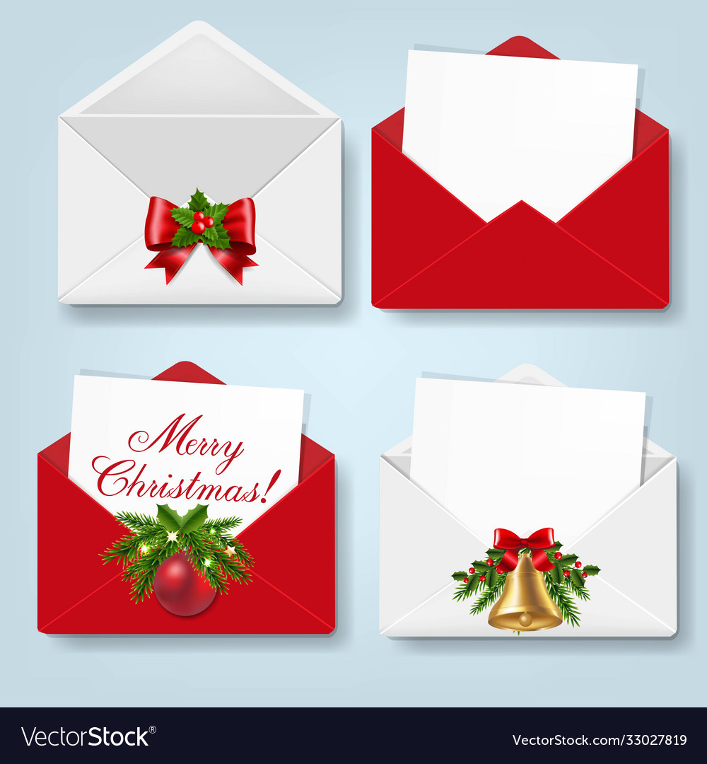 Detail Christmas Envelope Clipart Nomer 40