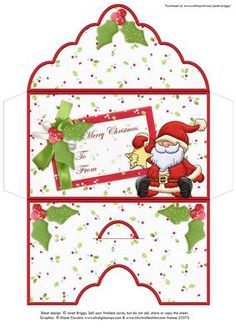 Detail Christmas Envelope Clipart Nomer 49