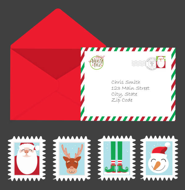 Detail Christmas Envelope Clipart Nomer 58