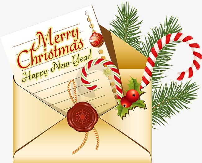 Detail Christmas Envelope Clipart Nomer 7