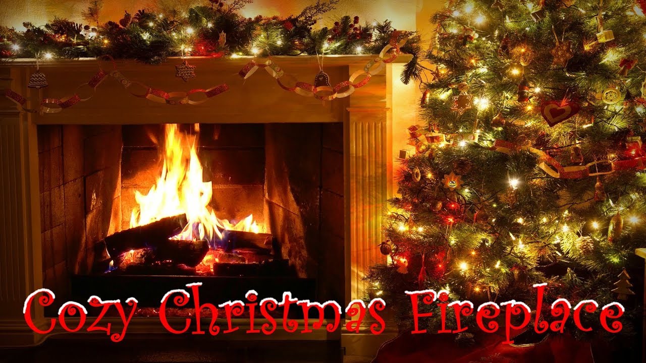 Detail Christmas Fireplace Desktop Background Nomer 39