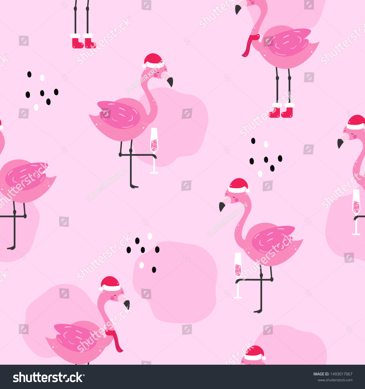Detail Christmas Flamingo Wallpaper Nomer 26