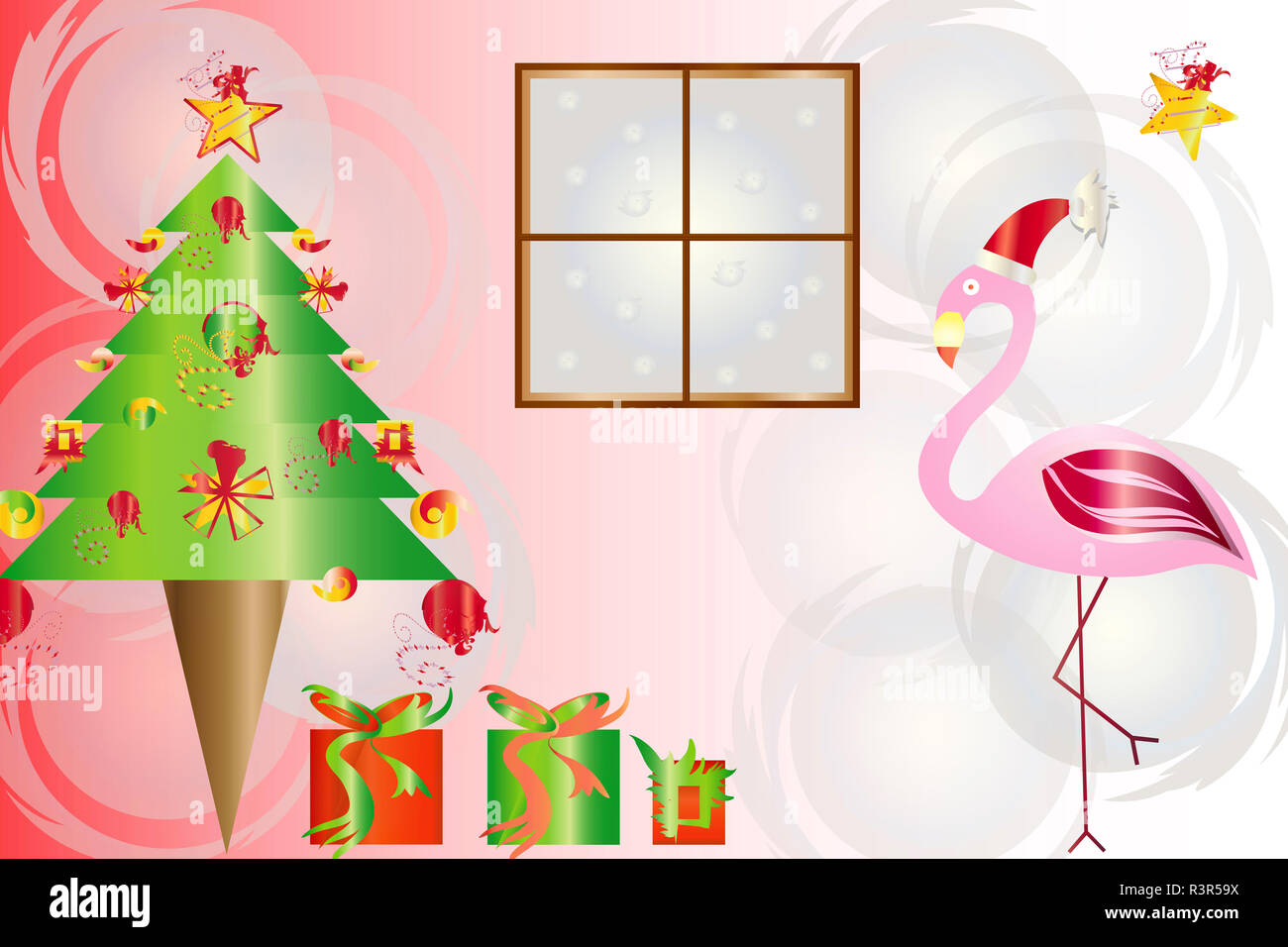 Detail Christmas Flamingo Wallpaper Nomer 52