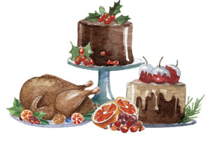 Detail Christmas Food Png Nomer 38