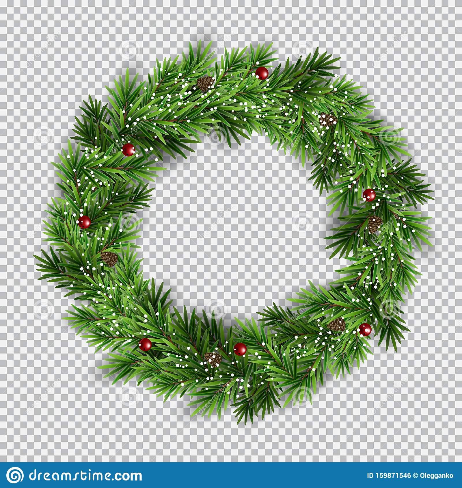 Detail Christmas Garland No Background Nomer 10