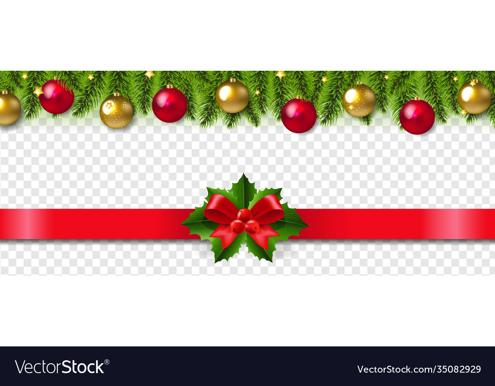 Detail Christmas Garland No Background Nomer 41