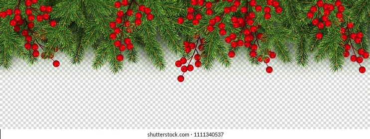 Detail Christmas Garland No Background Nomer 49