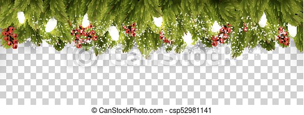 Detail Christmas Garland No Background Nomer 54