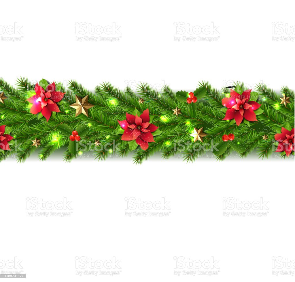 Detail Christmas Garland No Background Nomer 6