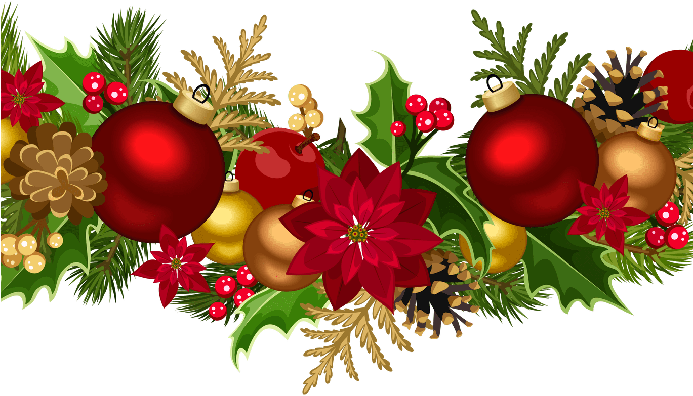 Detail Christmas Garland Png Nomer 6