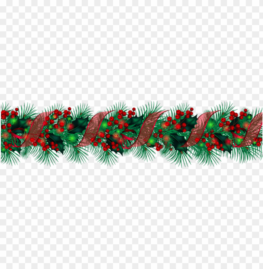 Detail Christmas Garland Png Transparent Nomer 9