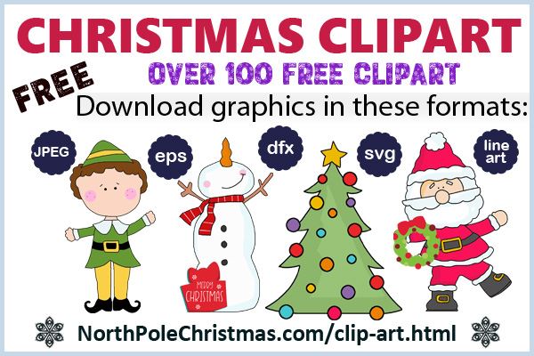 Detail Christmas Images Free Clipart Nomer 47