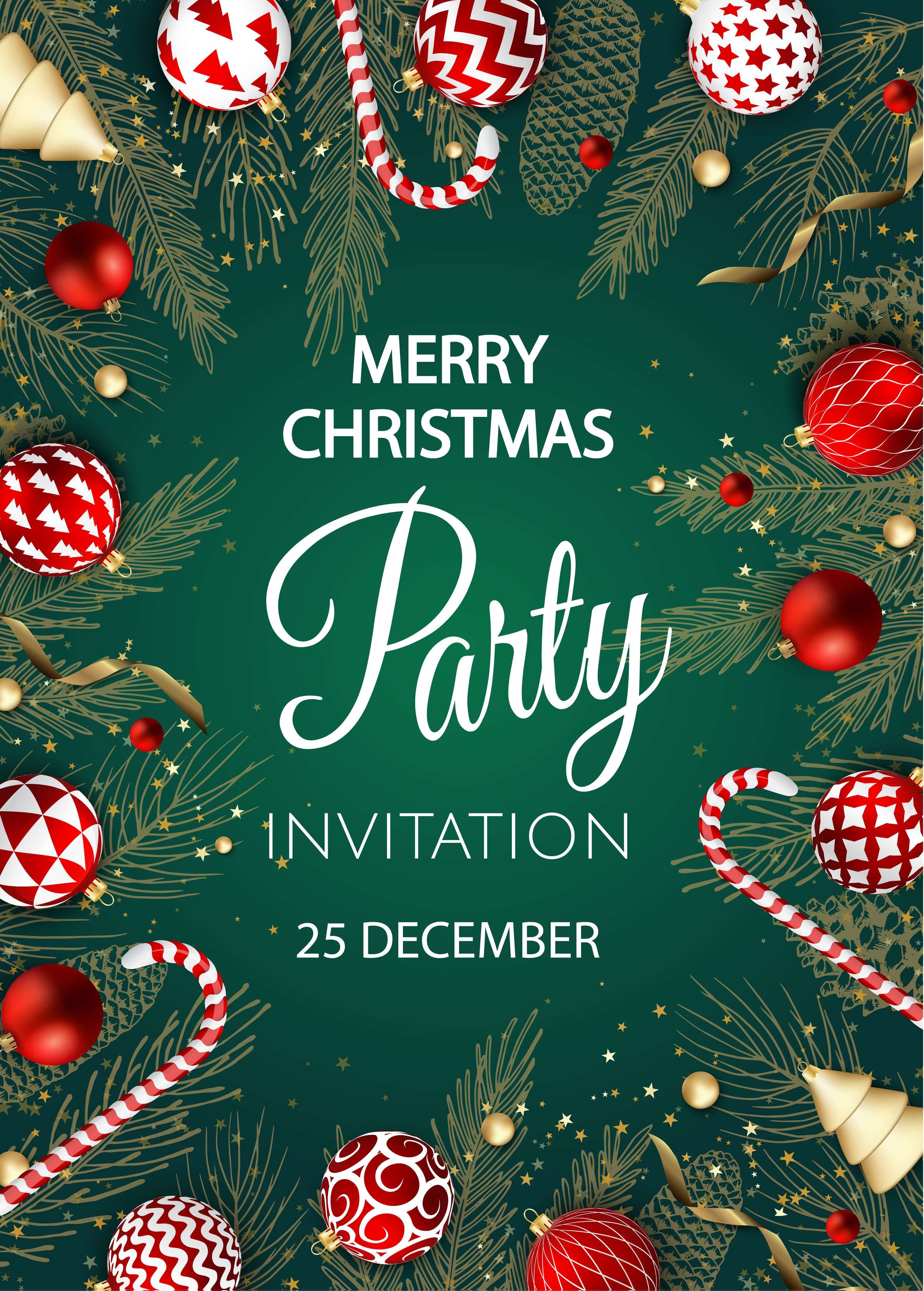 Detail Christmas Invitation Background Nomer 27