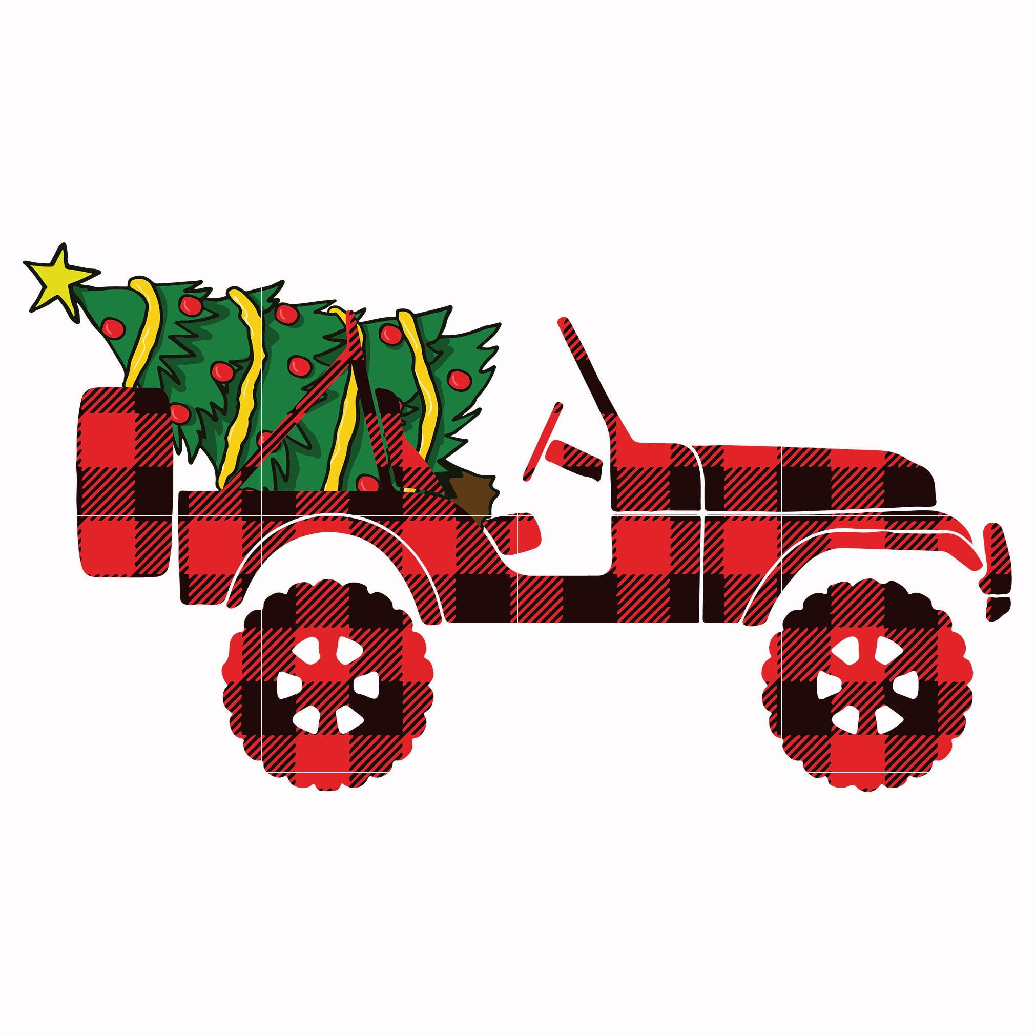 Detail Christmas Jeep Clipart Nomer 36