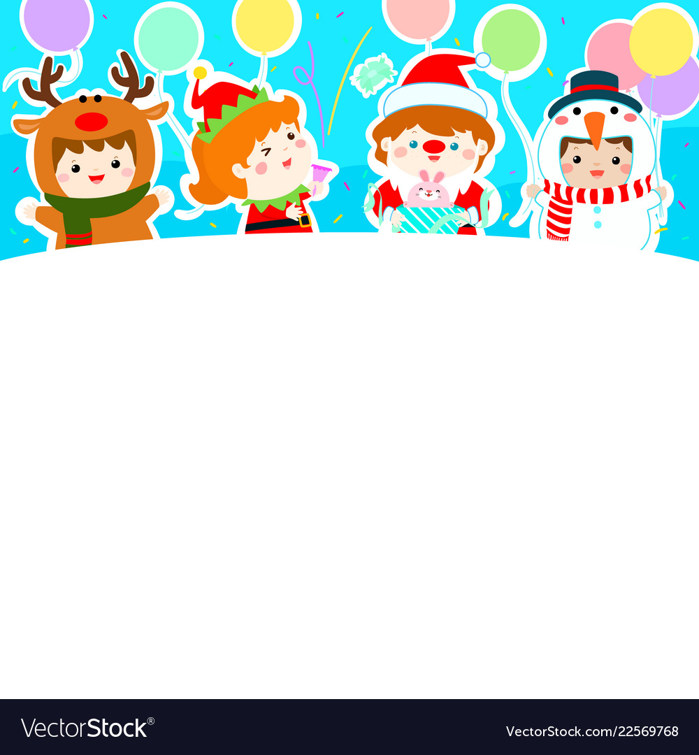 Detail Christmas Kids Background Nomer 16