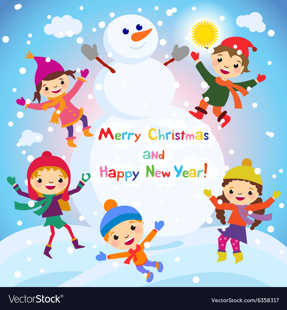 Detail Christmas Kids Background Nomer 34