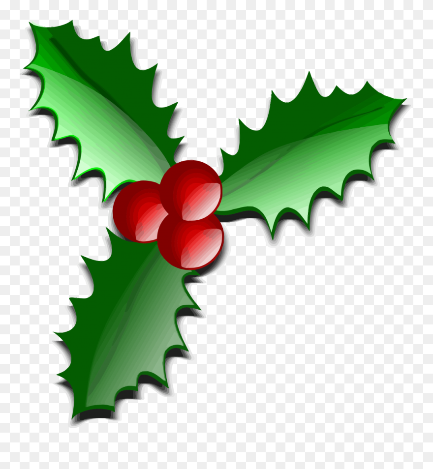 Detail Christmas Leaf Png Nomer 15