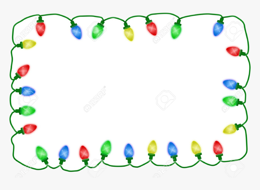 Detail Christmas Lights Border Clipart Nomer 27