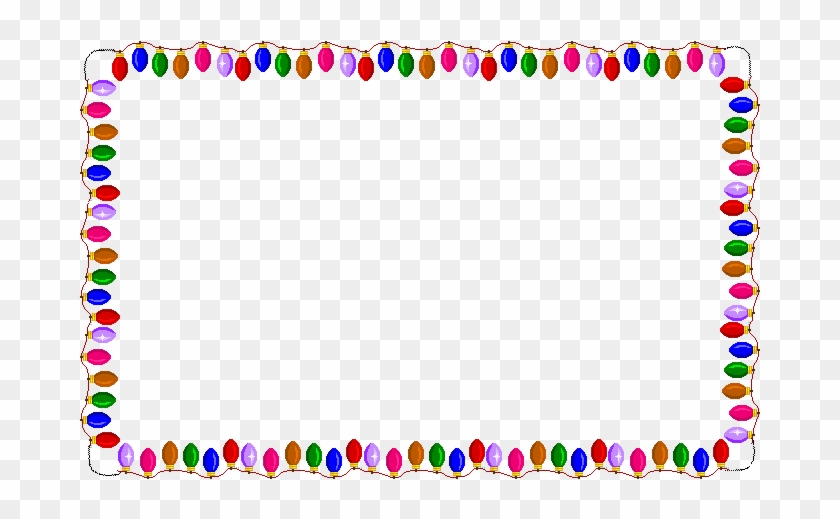 Detail Christmas Lights Border Clipart Nomer 38