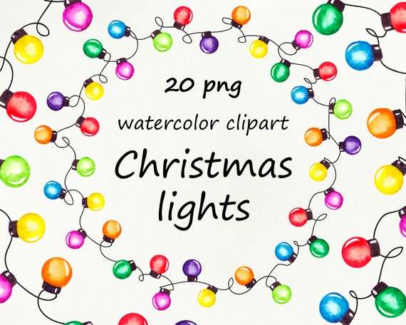 Detail Christmas Lights Clipart Png Nomer 36