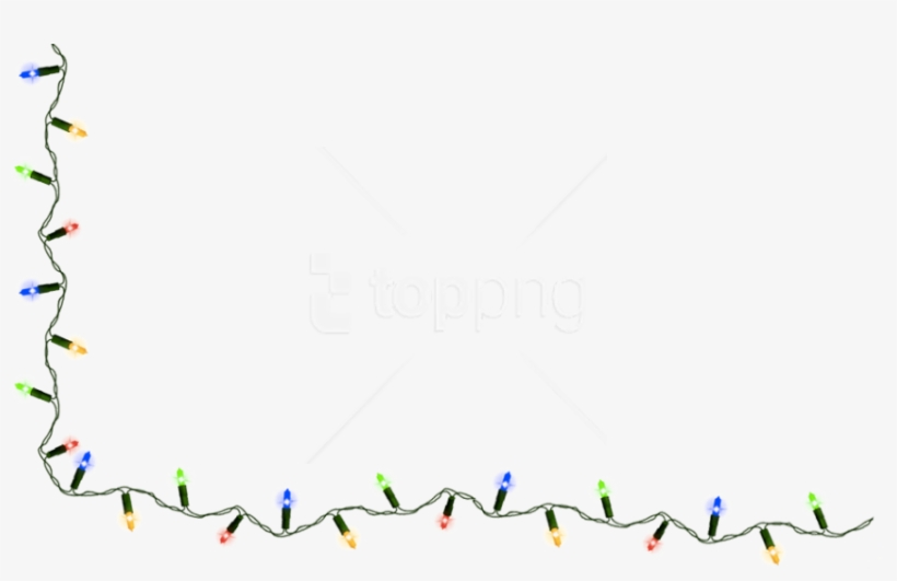 Detail Christmas Lights Clipart Transparent Background Free Nomer 50
