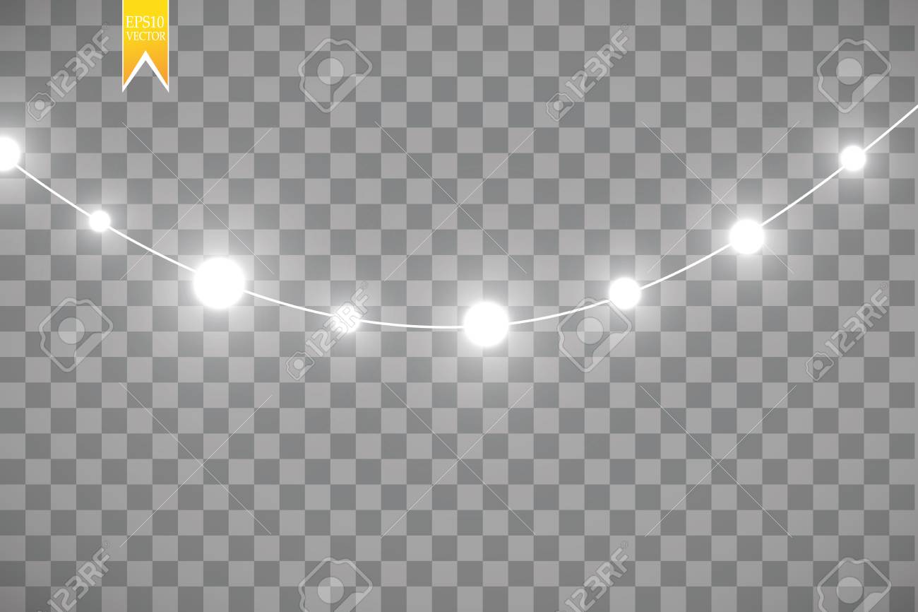 Detail Christmas Lights Transparent Background Free Nomer 28