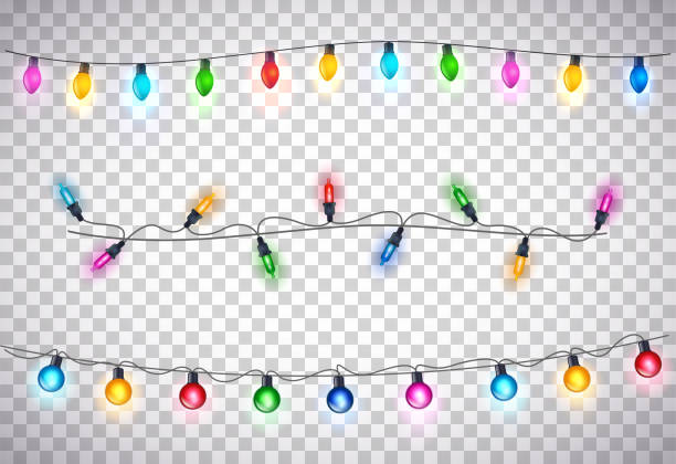 Detail Christmas Lights Transparent Background Free Nomer 51